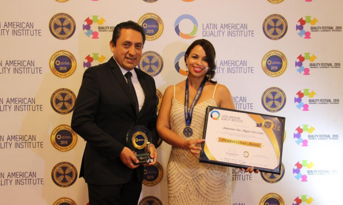 ISM recibe Premio del Latin American Quality Institute AWARDS 2019