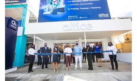 Altice remodela su tienda de San Cristóbal con concepto innovador e incorpora mejores prácticas ambientales.