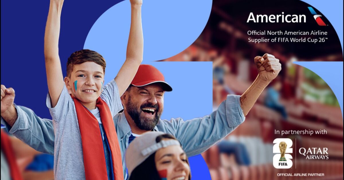 American Airlines se une como la aerolínea oficial norteamericana de la Copa Mundial de la FIFA 2026™