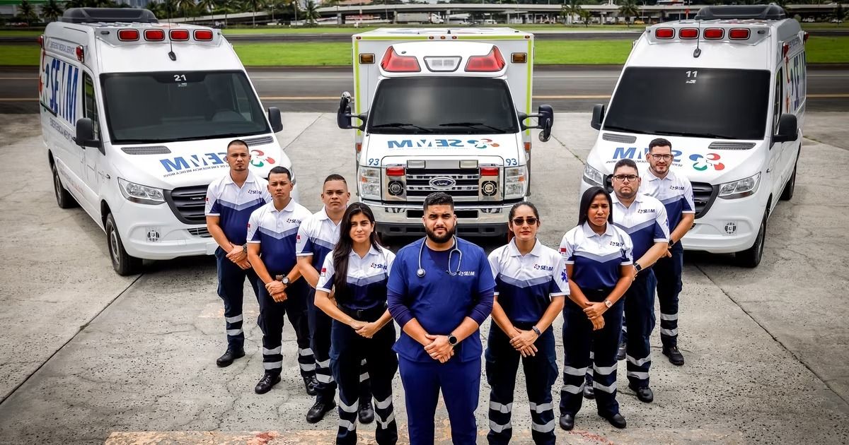 SEMM está dentro de las familias panameñas como su primera opción de servicio de emergencia médica móvil