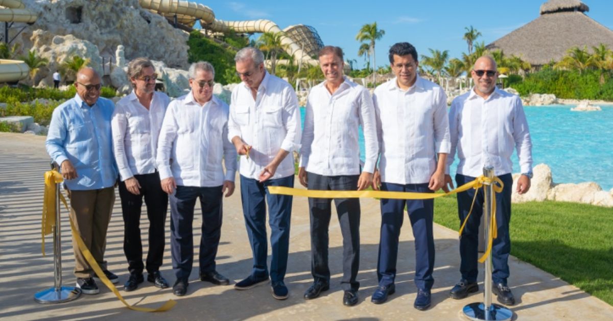 Inauguran el Dorado Water Park en la Ciudad Destino Cap Cana.