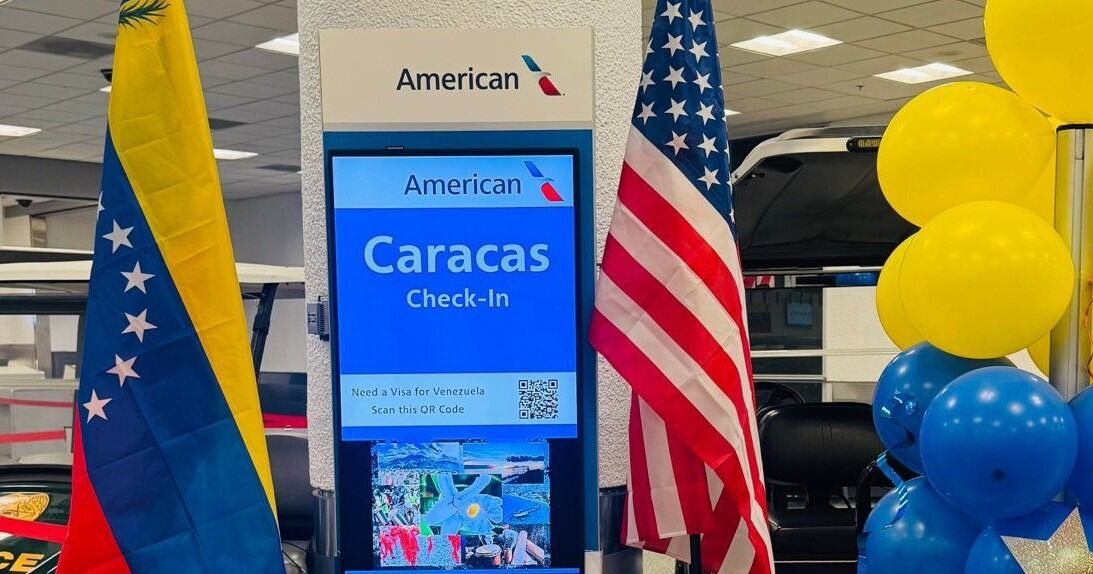 American Airlines reanuda los vuelos Miami-Caracas después de siete años, reabriendo así una conexión aérea clave entre Estados Unidos y Venezuela
