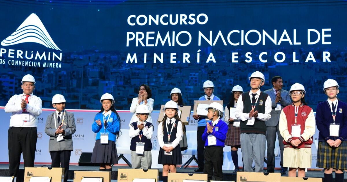 Premio Nacional de Minería Escolar 2026 convoca a estudiantes de todo el país a plasmar su creatividad y talento