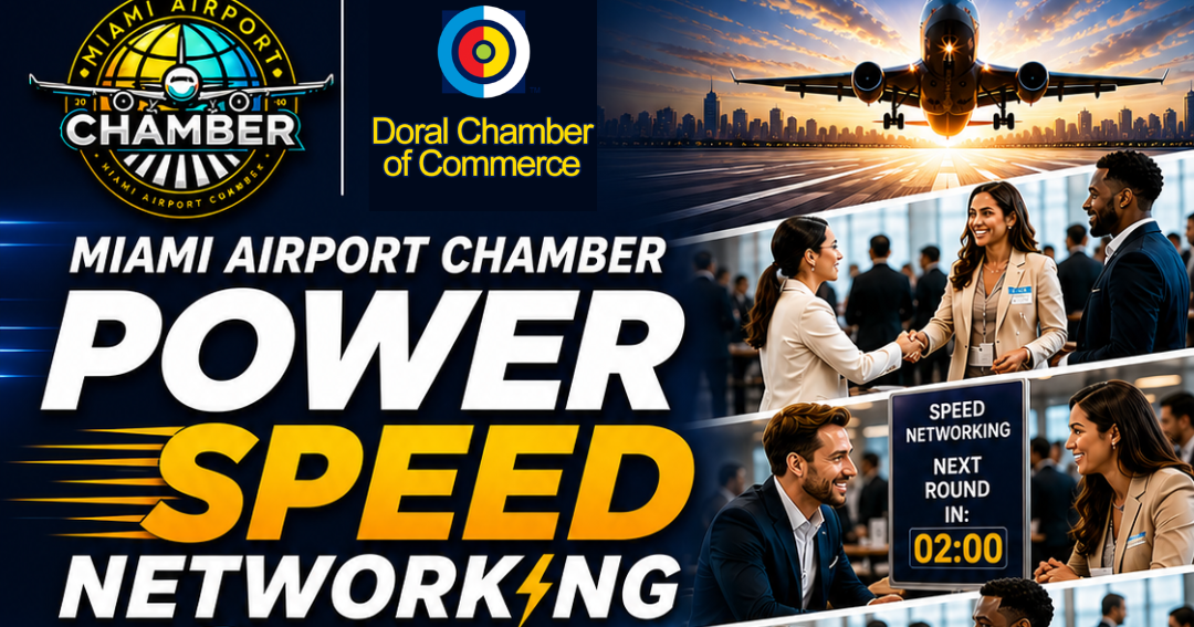 Desayuno de networking de la Cámara de Comercio del Aeropuerto de Miami – 22 de mayo