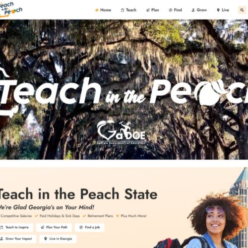 GaDOE lanza la campaña “Teach in the Peach” para reclutar nuevos maestros