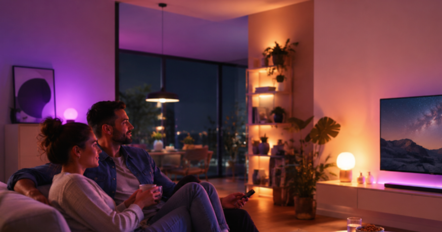 La iluminación inteligente redefine la experiencia del hogar