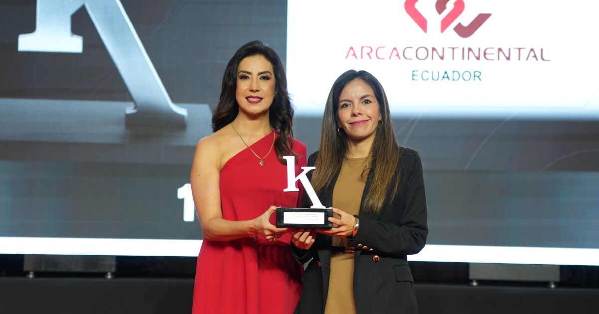 Arca Continental Ecuador es reconocida por tercer año consecutivo en el Ranking Grandes Empleadores
