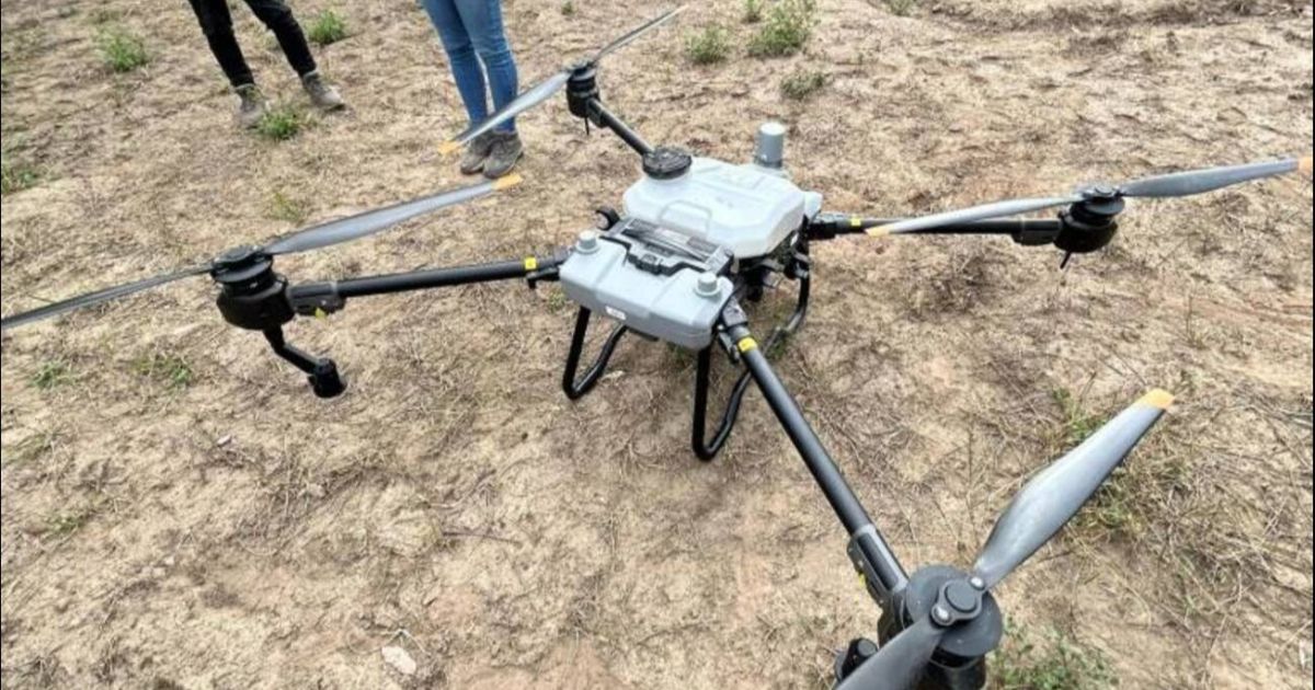 Drone podrá sembrar 1.500 semillas en 15 minutos en Ecuador