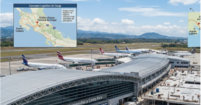 Orotina se perfila como terminal aérea de carga ante saturación logística