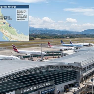 Orotina se perfila como terminal aérea de carga ante saturación logística