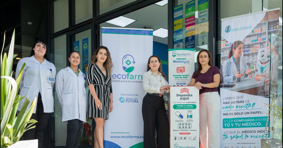 Quito suma su punto número 12 de recolección de medicamentos caducados junto a Recofarma, ALFE y Farmaenlace