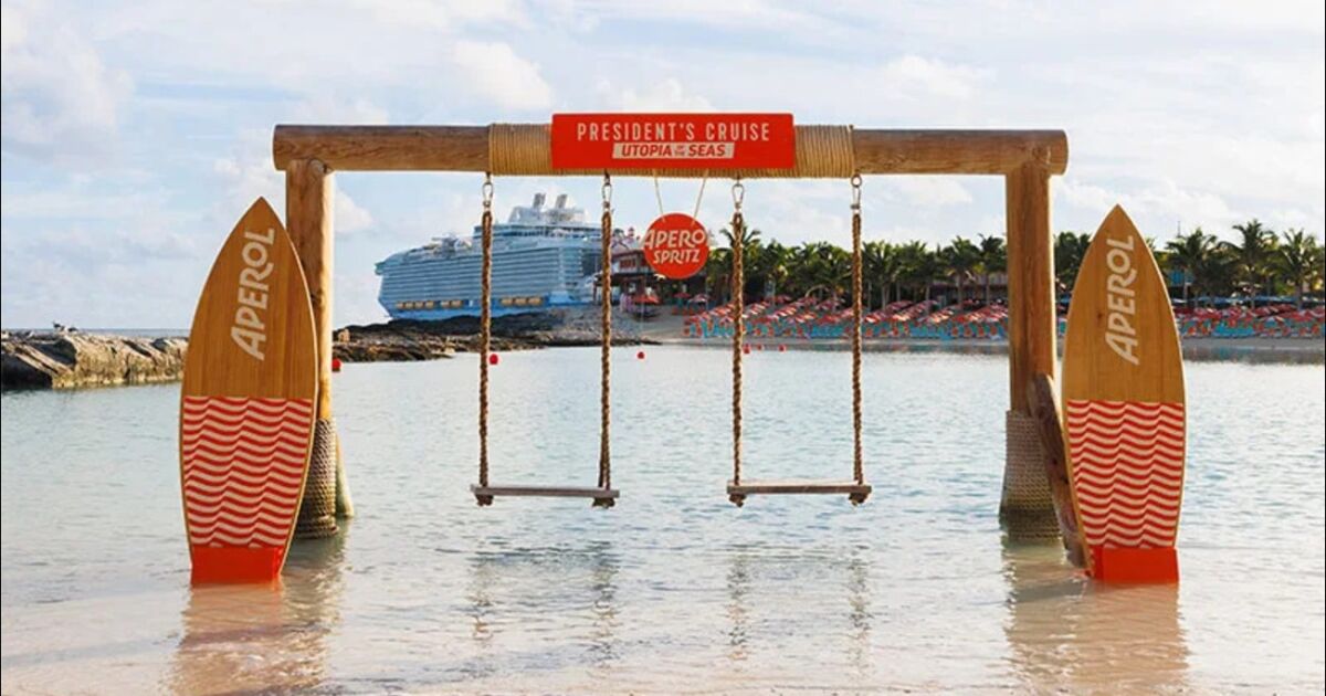 Campari trae activaciones de marca a la isla de Royal Caribbean