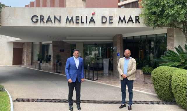 Collado se reúne en España con cadenas hoteleras; Abinader participa en diálogo con Grupo Meliá