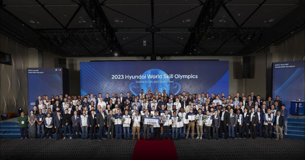 Los mejores técnicos automotrices del mundo ponen a prueba sus habilidades en los Juegos Olímpicos Mundiales de Habilidad Hyundai 2023