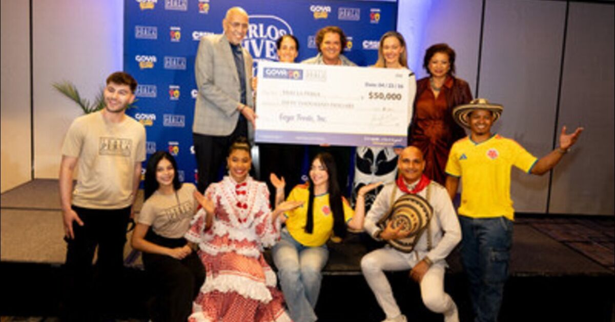 Goya Foods celebra sus 90 años con el patrocinio de la gira «TOUR AL SOL 2026» de Carlos Vives y dona 50.000 dólares a niños y familias necesitadas