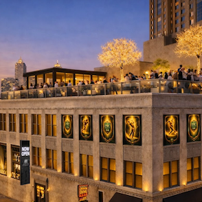207 Peachtree abrirá sus puertas como un campus de restaurantes y entretenimiento con múltiples espacios en el centro de Atlanta