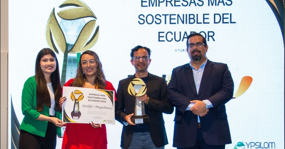 Empresas que transforman, Netlife es reconocida entre las más  sostenibles del Ecuador