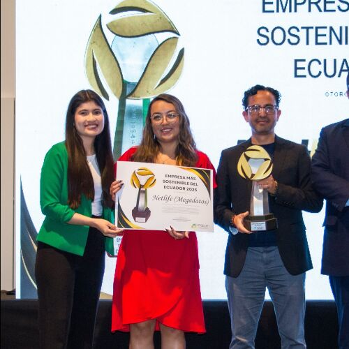 Empresas que transforman, Netlife es reconocida entre las más  sostenibles del Ecuador