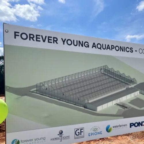 Nueva instalación de acuaponía es inaugurada en el condado de Clayton