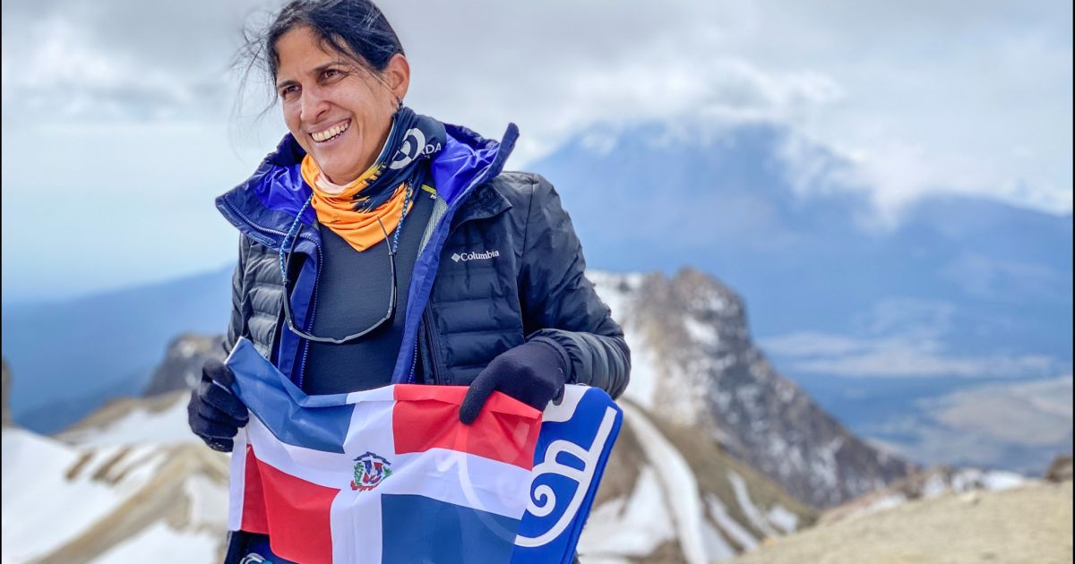 La bandera dominicana camino al Everest en manos de Thais Herrera