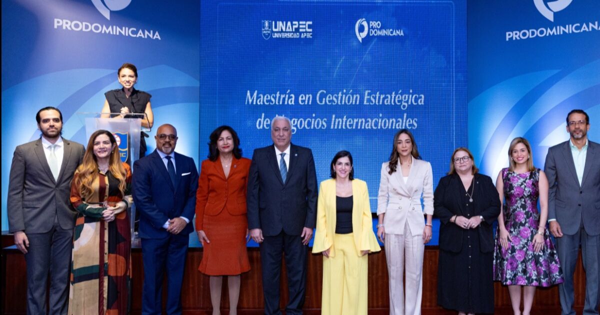 ProDominicana y Universidad APEC lanzan la Maestría en Gestión Estratégica de Negocios Internacionales