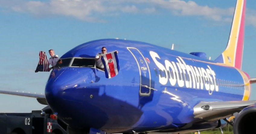 Guanacaste Aeropuerto y Southwest Airlines celebran 10 años de operaciones