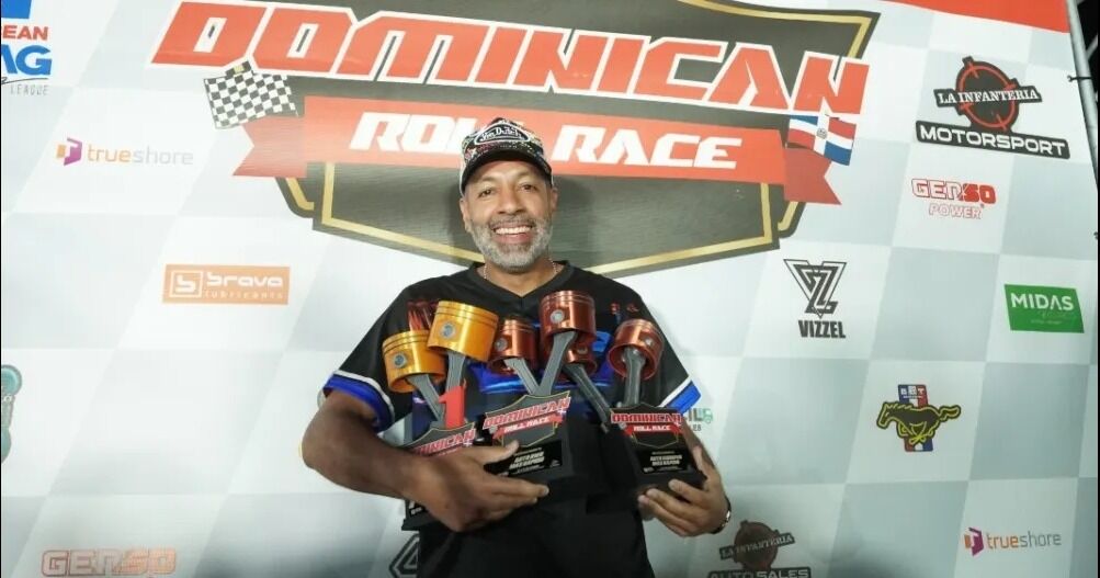 David Valerio acapara honores en el Dominican Roll Race 2026