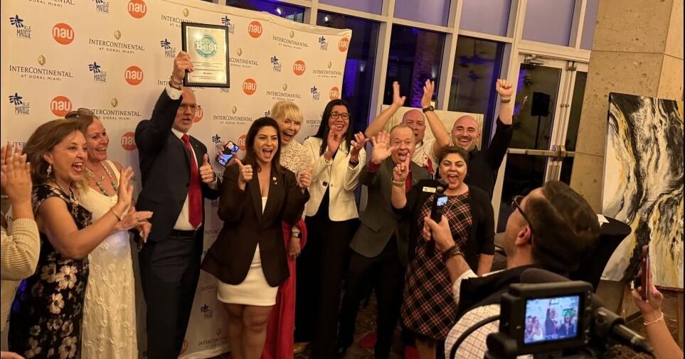 InterContinental at Doral Miami recibe la distinción de "Mejor de los mejores" en medio de la celebración de la exposición anual de la White's Art Gallery