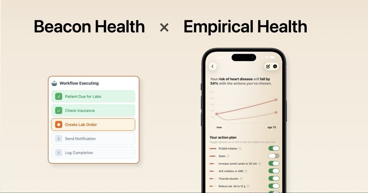 Beacon Health y Empirical Health lanzan una alianza en el ámbito cardiovascular para el programa ACCESS de Medicare
