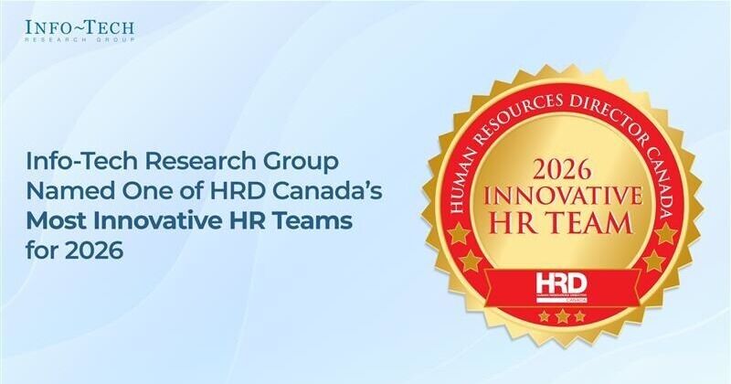 La transformación del equipo de RR. HH. impulsada por IA de Info-Tech Research Group obtiene reconocimiento nacional de HRD Canadá