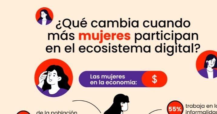 ¿Qué cambia cuando más mujeres participan en el ecosistema digital?