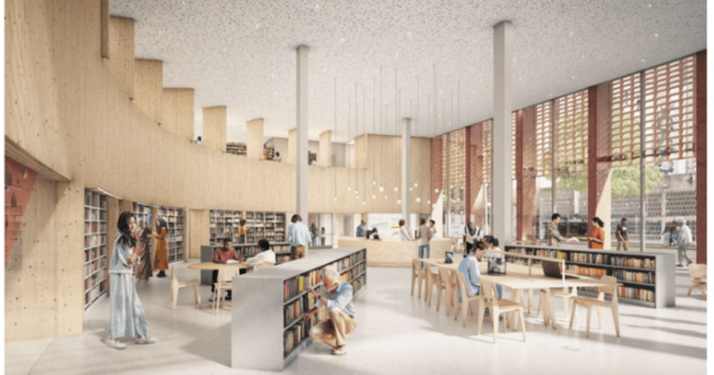 El Bronx tendrá biblioteca de vanguardia y 113 viviendas asequibles