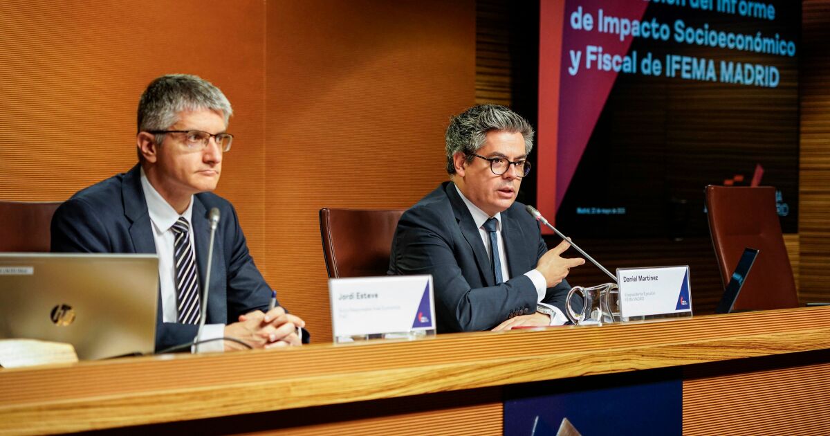 La actividad de IFEMA MADRID genera 5.779 millones de euros en la economía de Madrid y contribuye a mantener 47.691 empleos