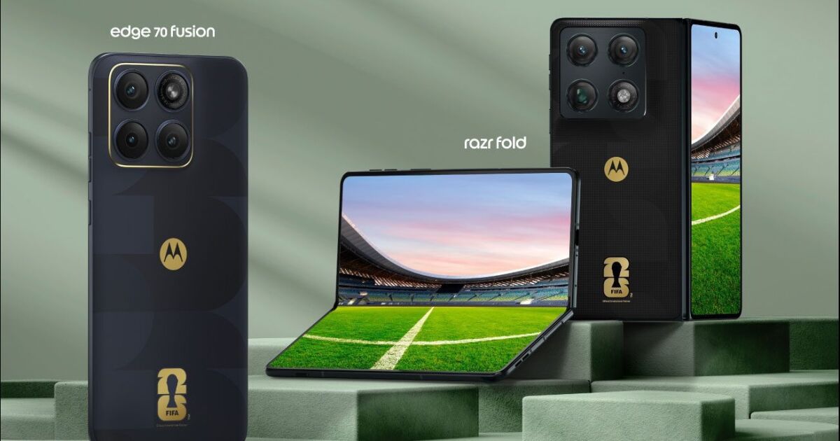 Motorola sale a la cancha con el lanzamiento global de la nueva FIFA World Cup 26 Collection