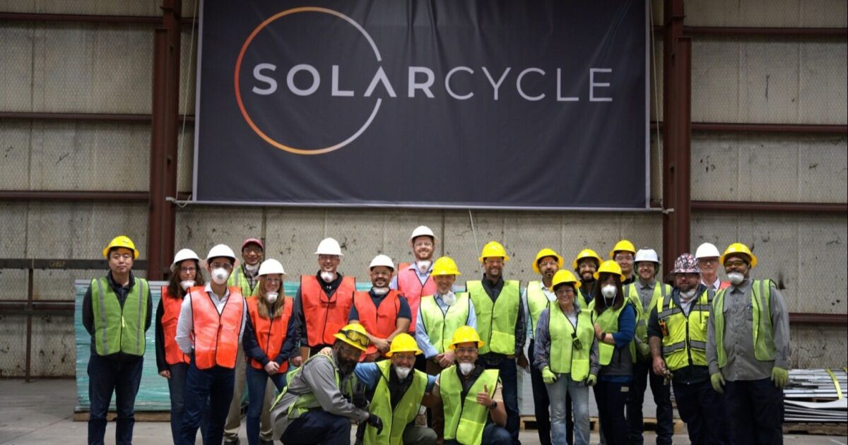 SOLARCYCLE acelera sus planes para satisfacer la creciente demanda de servicios de reciclaje de paneles solares