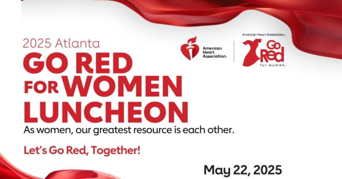 Únase a nosotros en el almuerzo Atlanta Go Red for Women