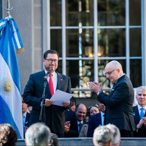 Canciller participa en la conmemoración del Día Nacional de Argentina