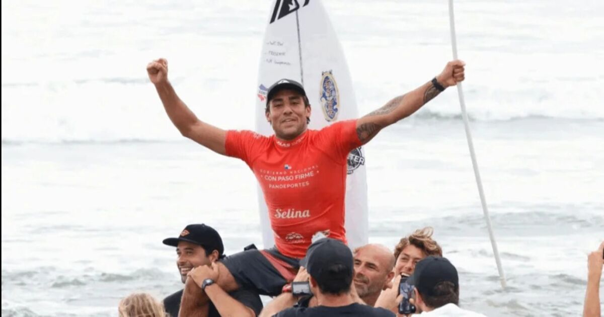 Costarricense Darshan Antequera domina el surf latinoamericano con dos triunfos en Panamá