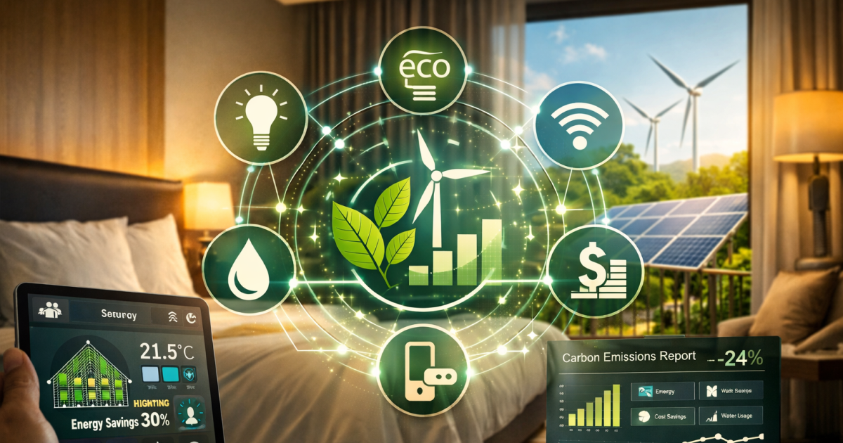 La mejor decisión ambiental y de rentabilidad para la industria de la hospitalidad parte de una suite tecnológica de punta a punta