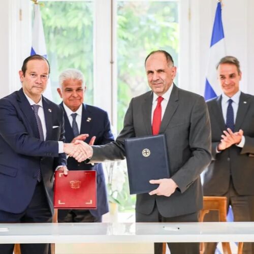 Panamá y Grecia suscriben memorandos de entendimiento en turismo y cooperación bilateral