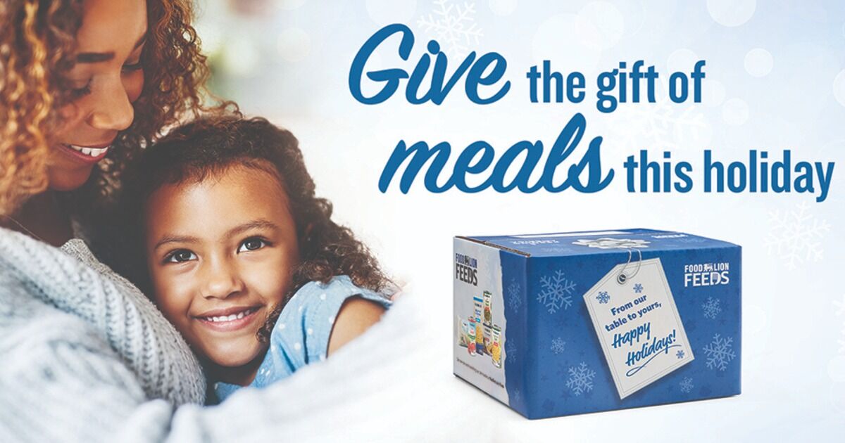 Food Lion Feeds se asocia con los clientes para ayudar a proporcionar comidas navideñas