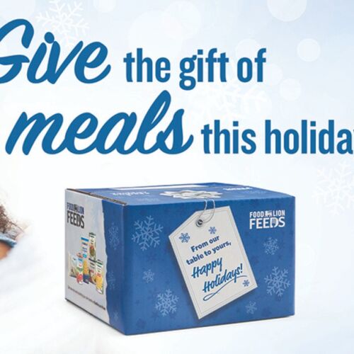 Food Lion Feeds se asocia con los clientes para ayudar a proporcionar comidas navideñas