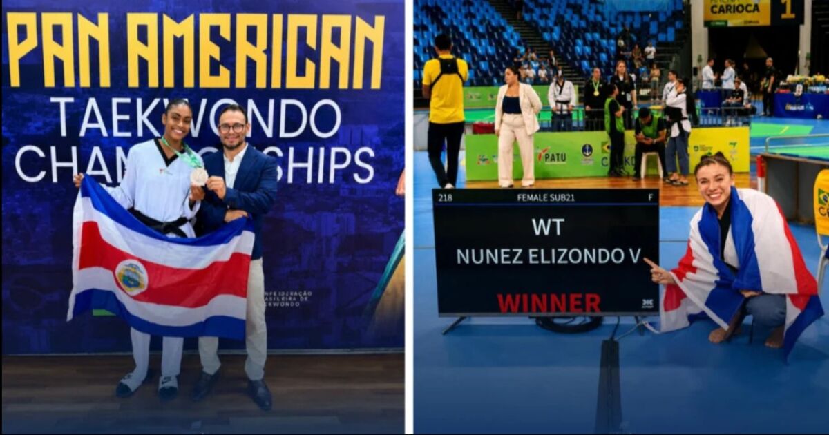 Delegación tica conquistó oro, plata y bronce en el Panamericano de Taekwondo
