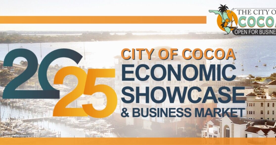 Showcase and Business Market Event; Muestra de desarrollo económico y mercado empresarial de la ciudad de Cocoa en enero