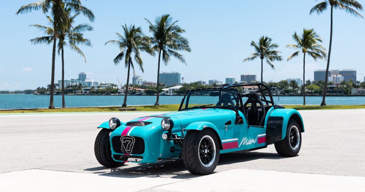 Caterham presenta el nuevo Seven 'Miami Special Edition'