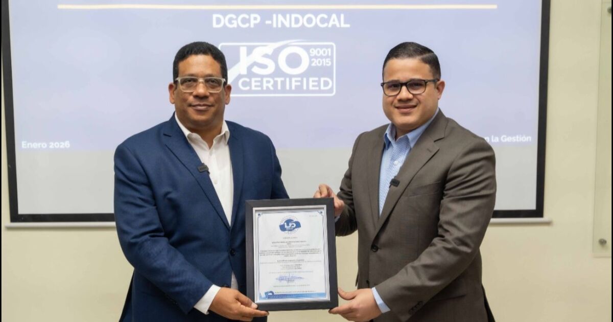 DGCP eleva sus estándares de calidad y eficiencia con la certificación internacional ISO 9001:2015