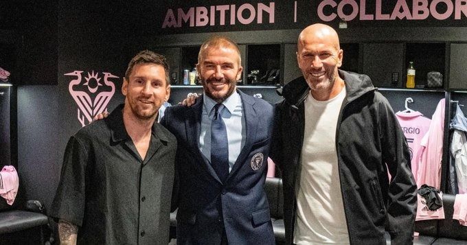 US Open Cop en Miami suscita encuentro de estrellas del fútbol: Messi junto a Zidane y a Beckham