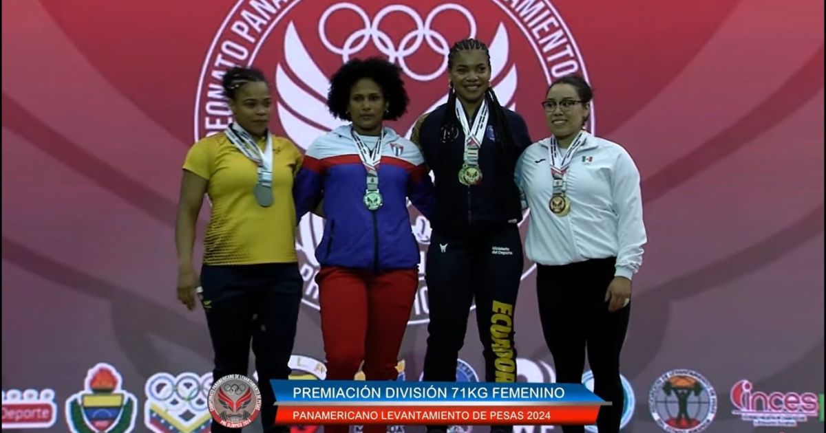 ¡Triplete de oro! Angie Palacios se corona campeona panamericana en Venezuela
