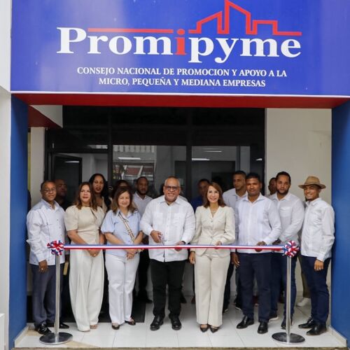 Promipyme inaugura sucursal en Sosúa y entrega RD$202 millones en créditos a afectados por riadas en Montellano