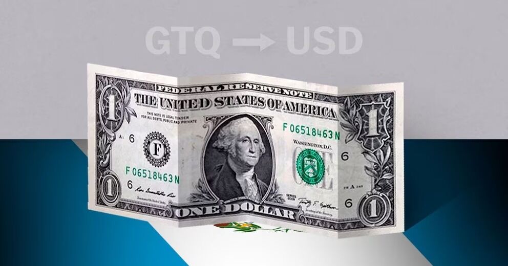 Valor de cierre del dólar en Guatemala este 18 de agosto de USD a GTQ